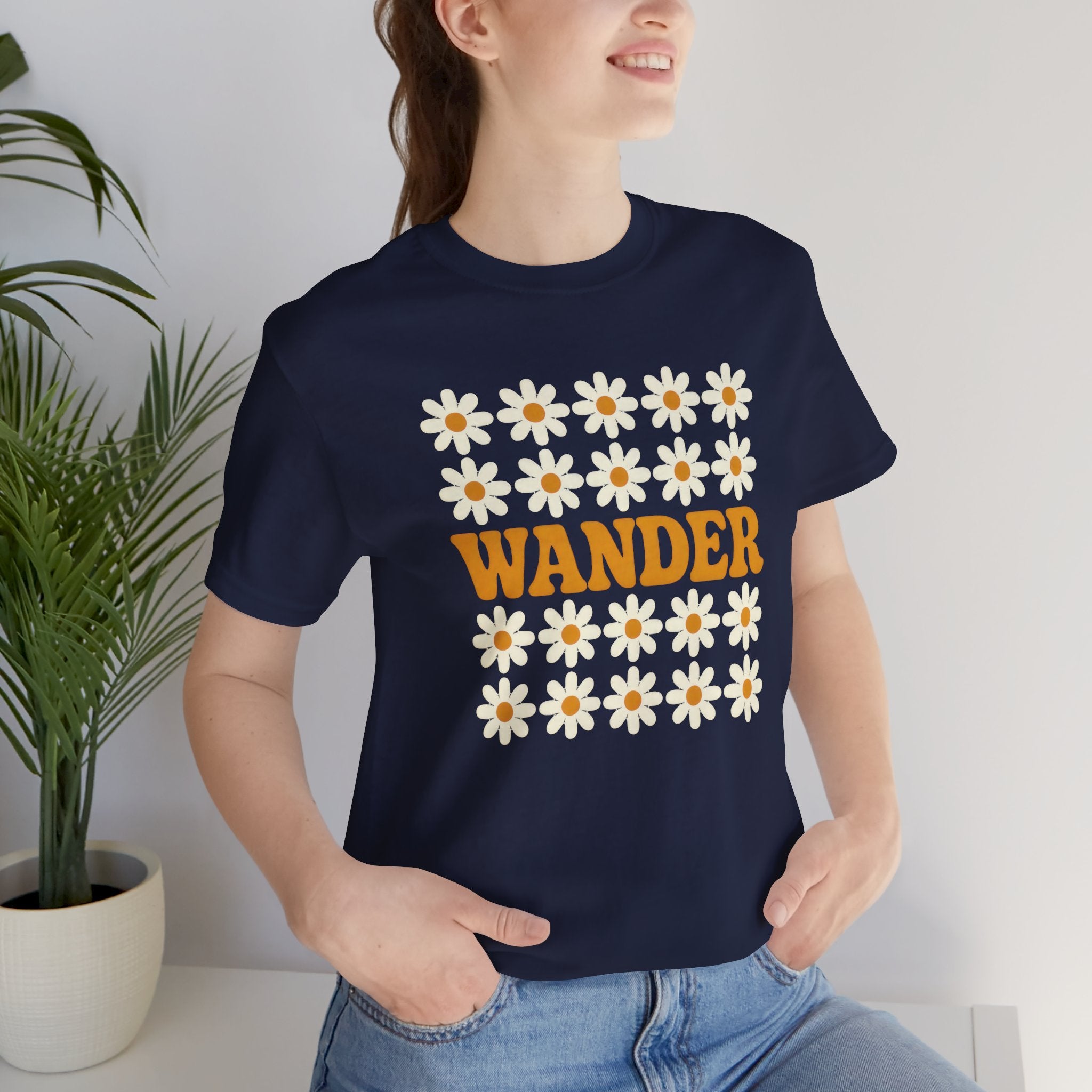 Wander Through the Daisies Short Sleeve T-Shirt