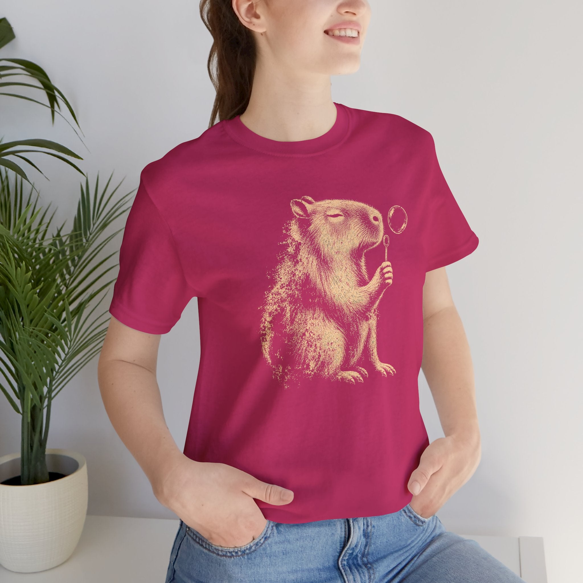 Bubble Blower Capybara T-Shirt