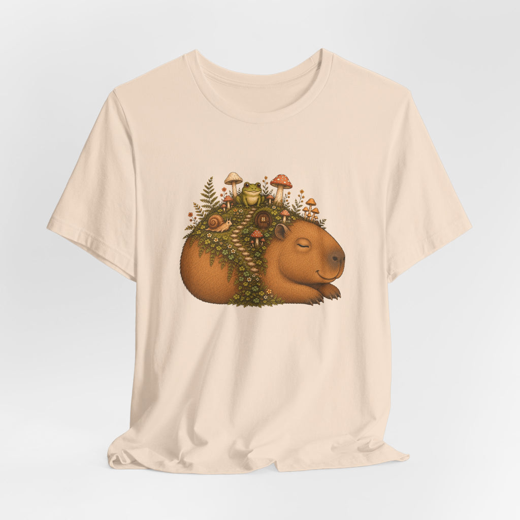 Cottagecore Capybara T-shirt