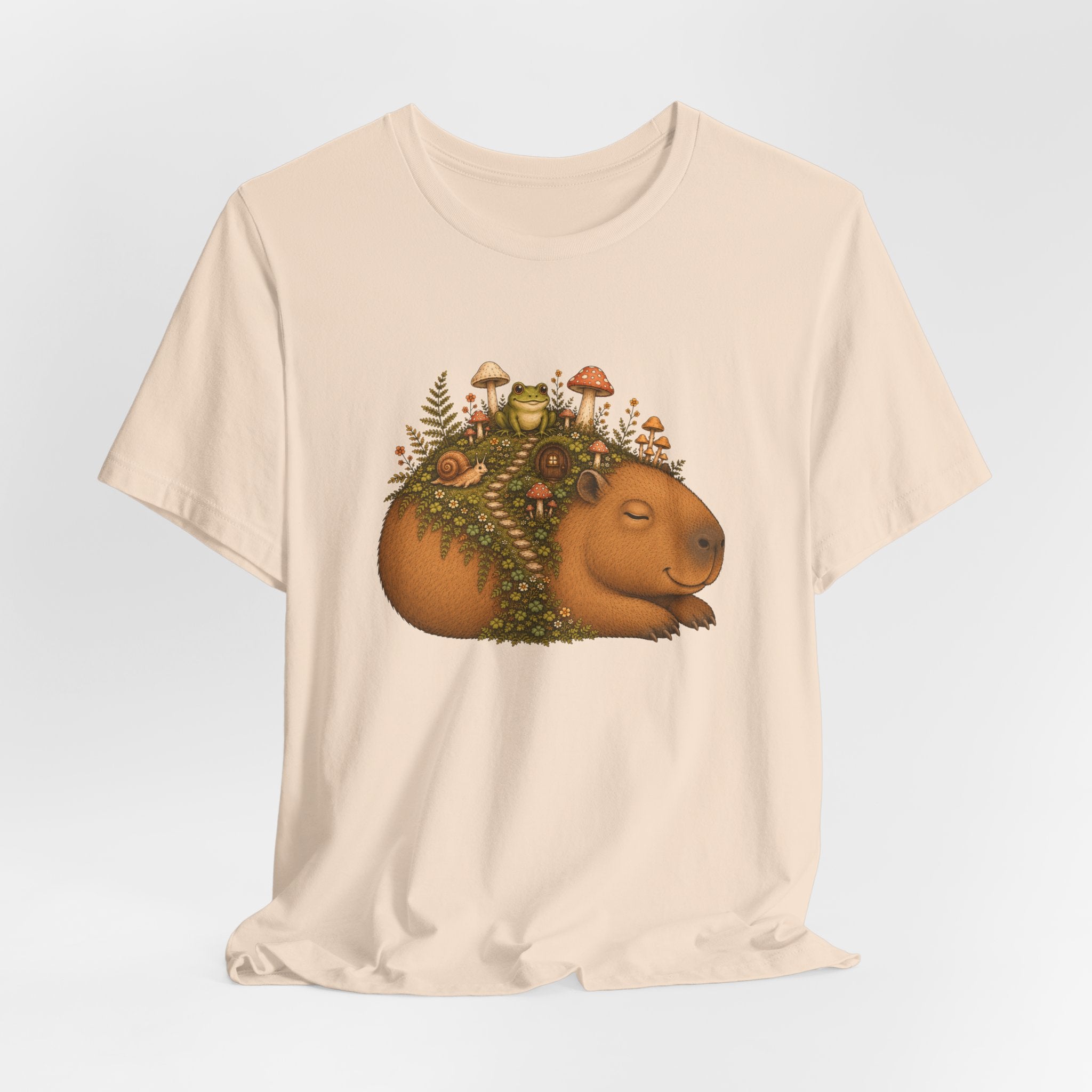 Cottagecore Capybara T-shirt