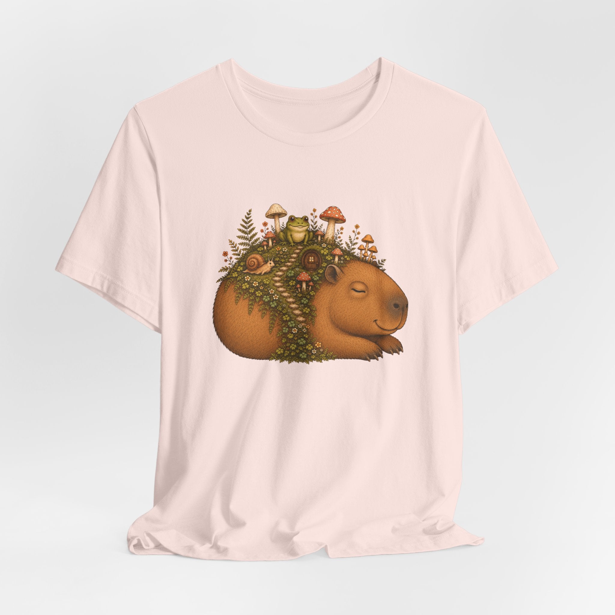 Cottagecore Capybara T-shirt