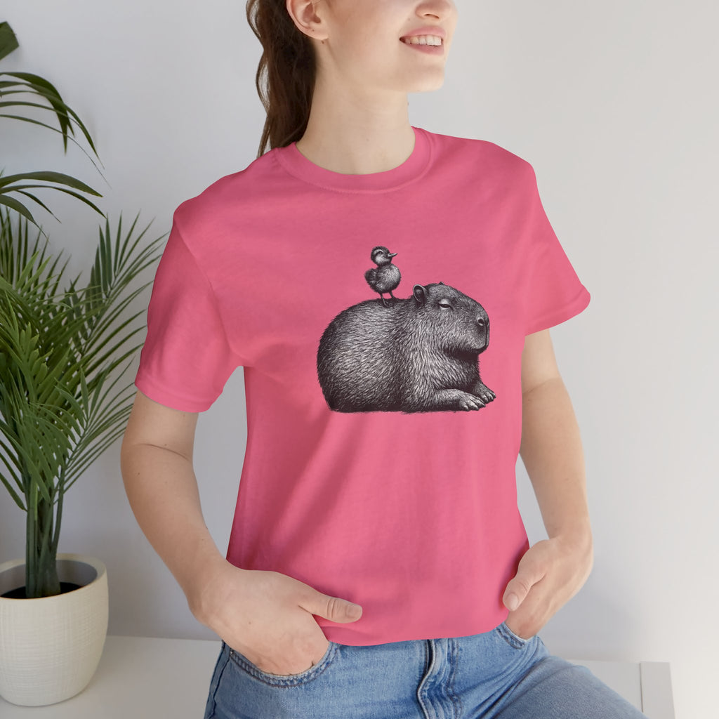 Tiny Passenger Capybara T-Shirt