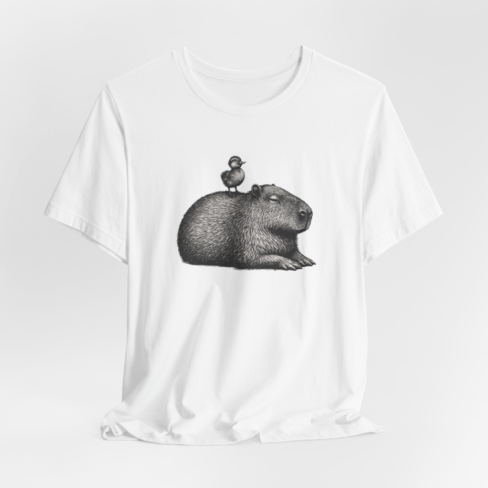 Tiny Passenger Capybara T-Shirt