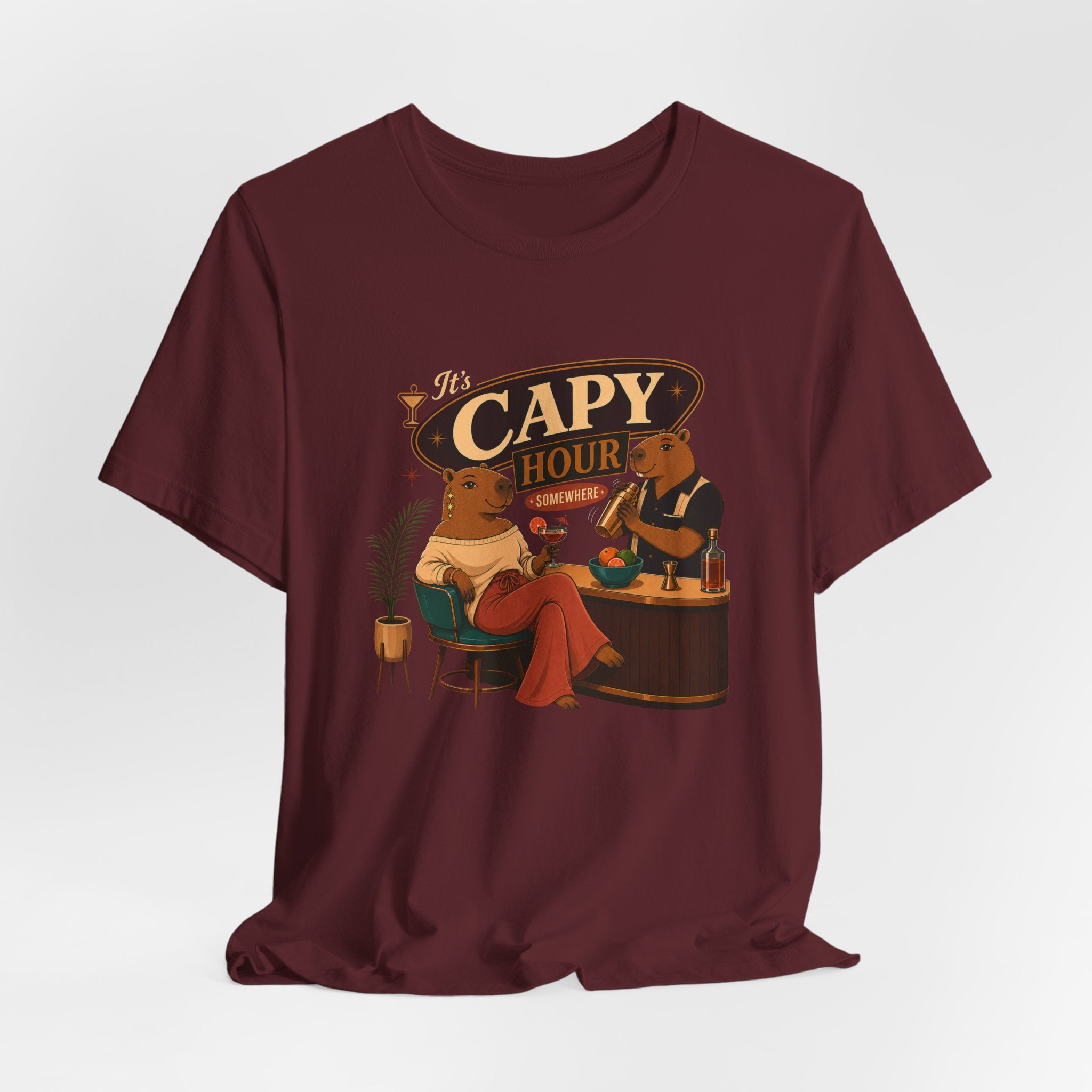It's Capy Hour Somewhere T-Shirt