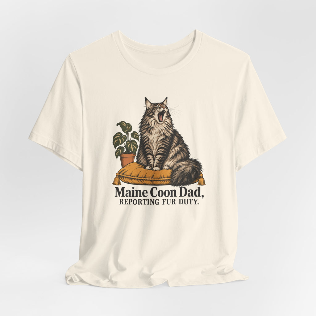 Maine Coon Dad T-Shirt