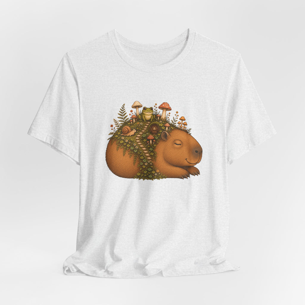 Cottagecore Capybara T-shirt