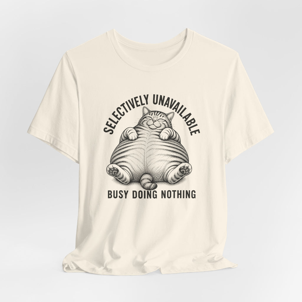 Selectively Unavailable Cat T-Shirt