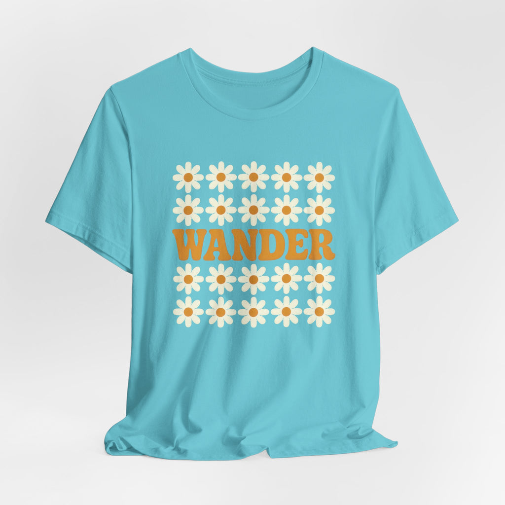 Wander Through the Daisies Short Sleeve T-Shirt
