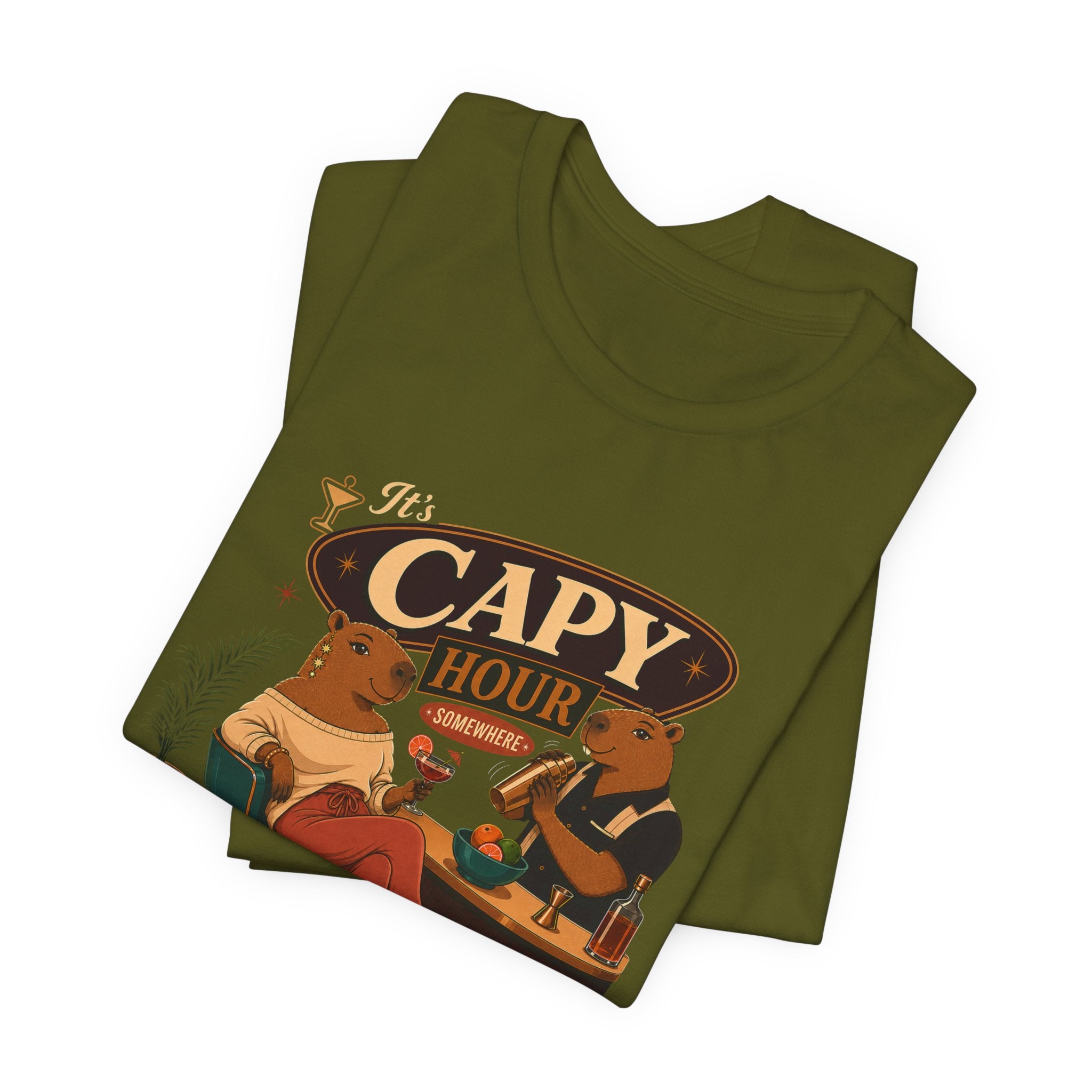 It's Capy Hour Somewhere T-Shirt