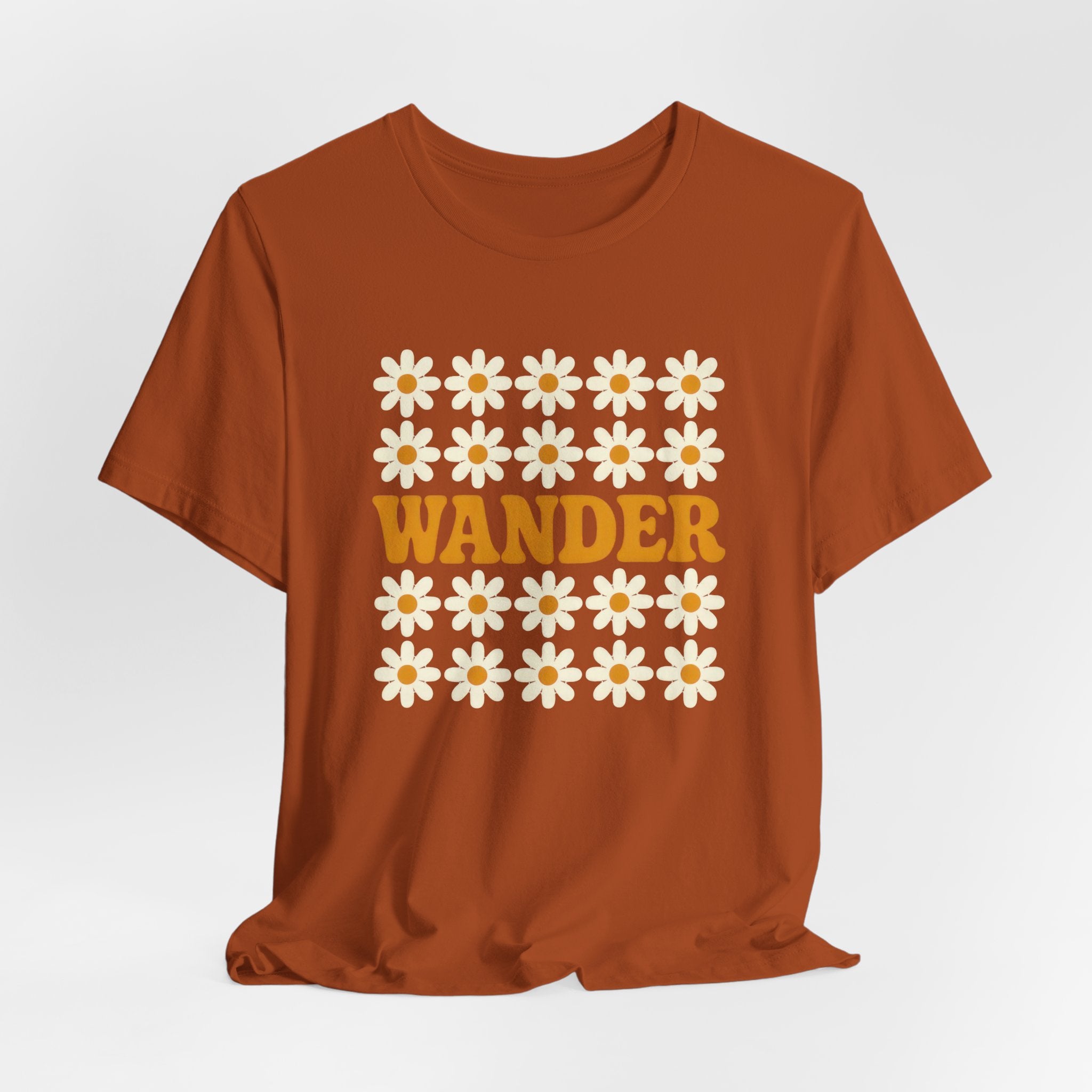 Wander Through the Daisies Short Sleeve T-Shirt