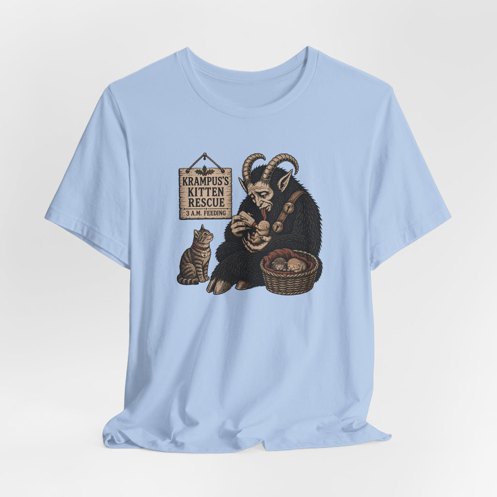 Krampus Kitten Rescue T-Shirt