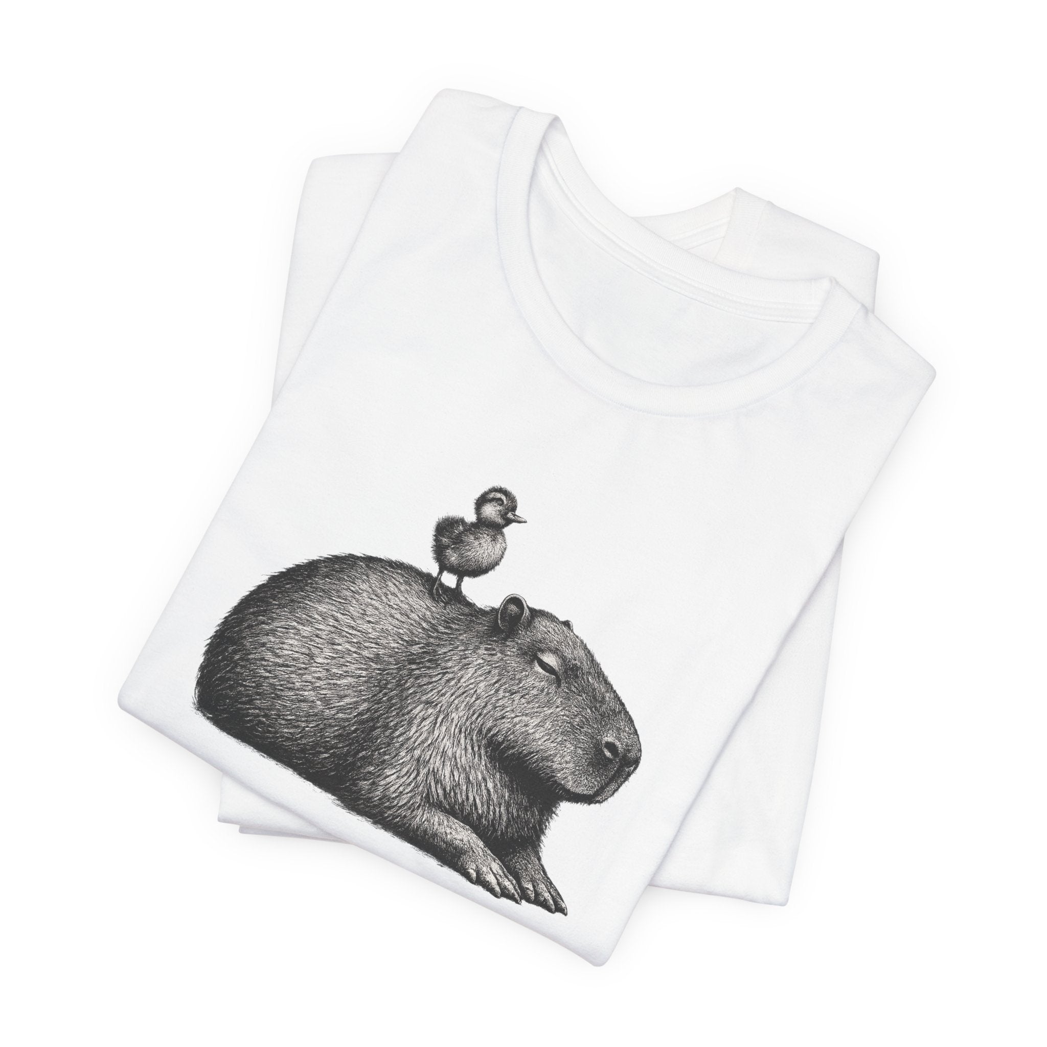 Tiny Passenger Capybara T-Shirt