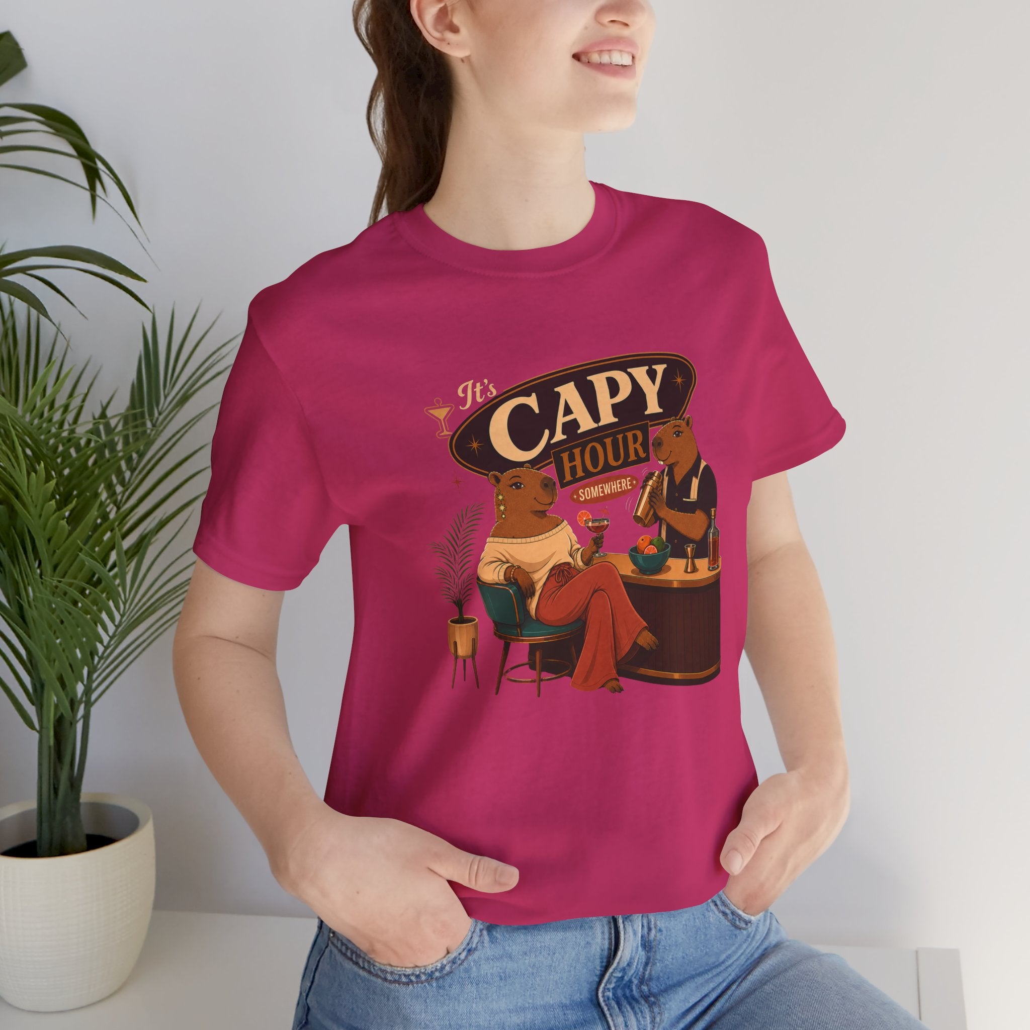 It's Capy Hour Somewhere T-Shirt