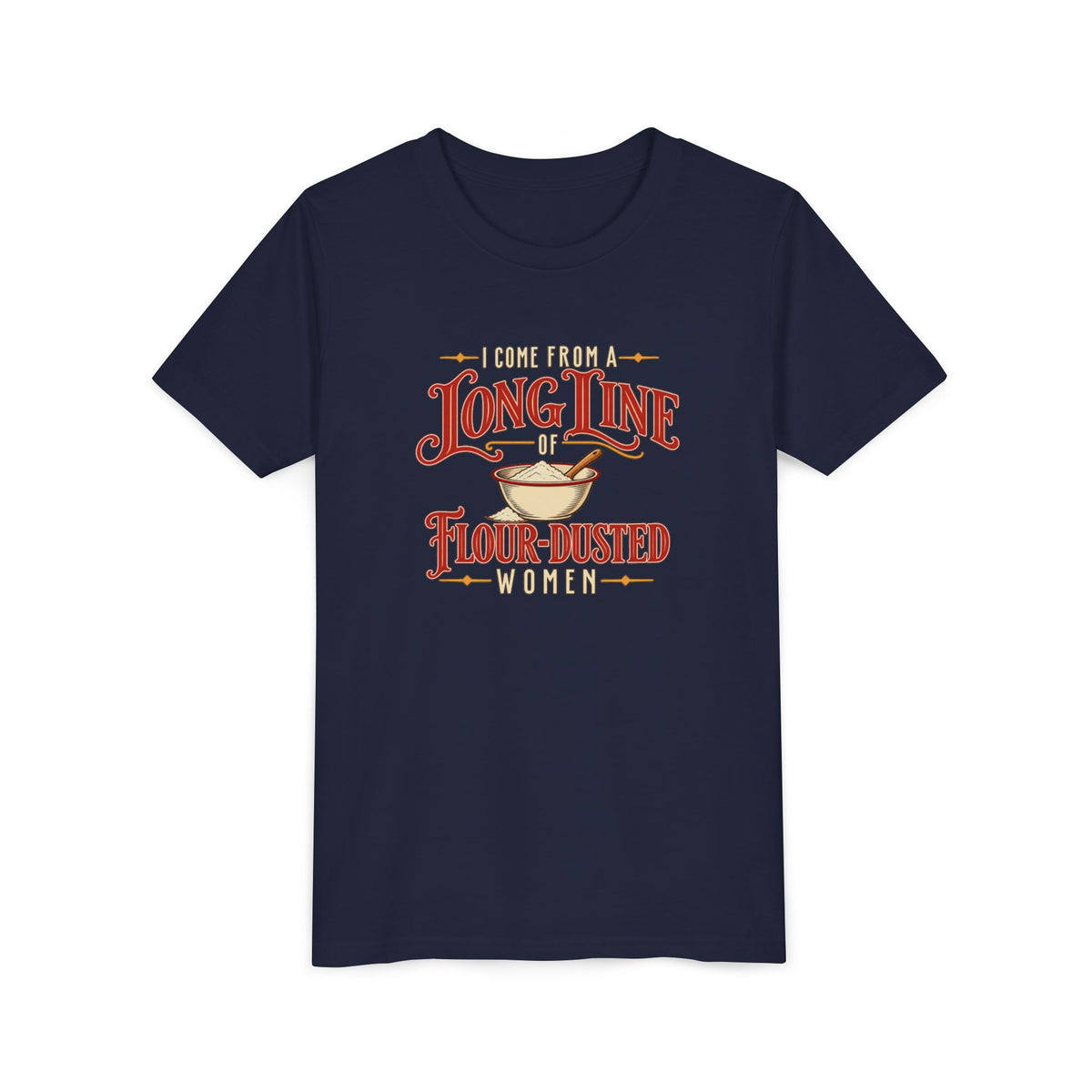 Flour Dusted Women Youth T-Shirt