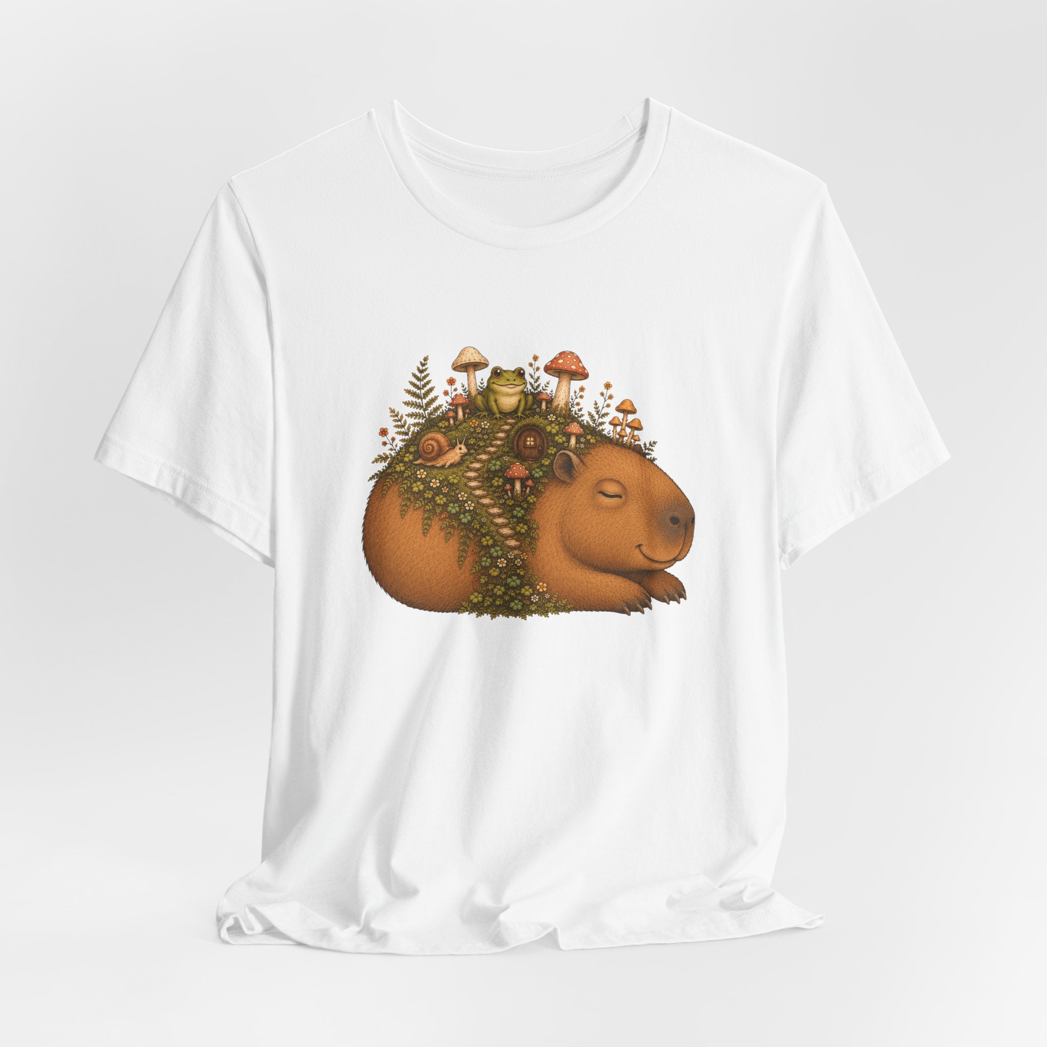 Cottagecore Capybara T-shirt