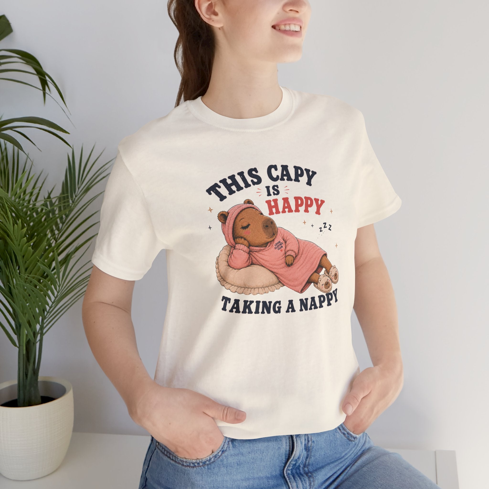 Happy Nappy Capy T-Shirt