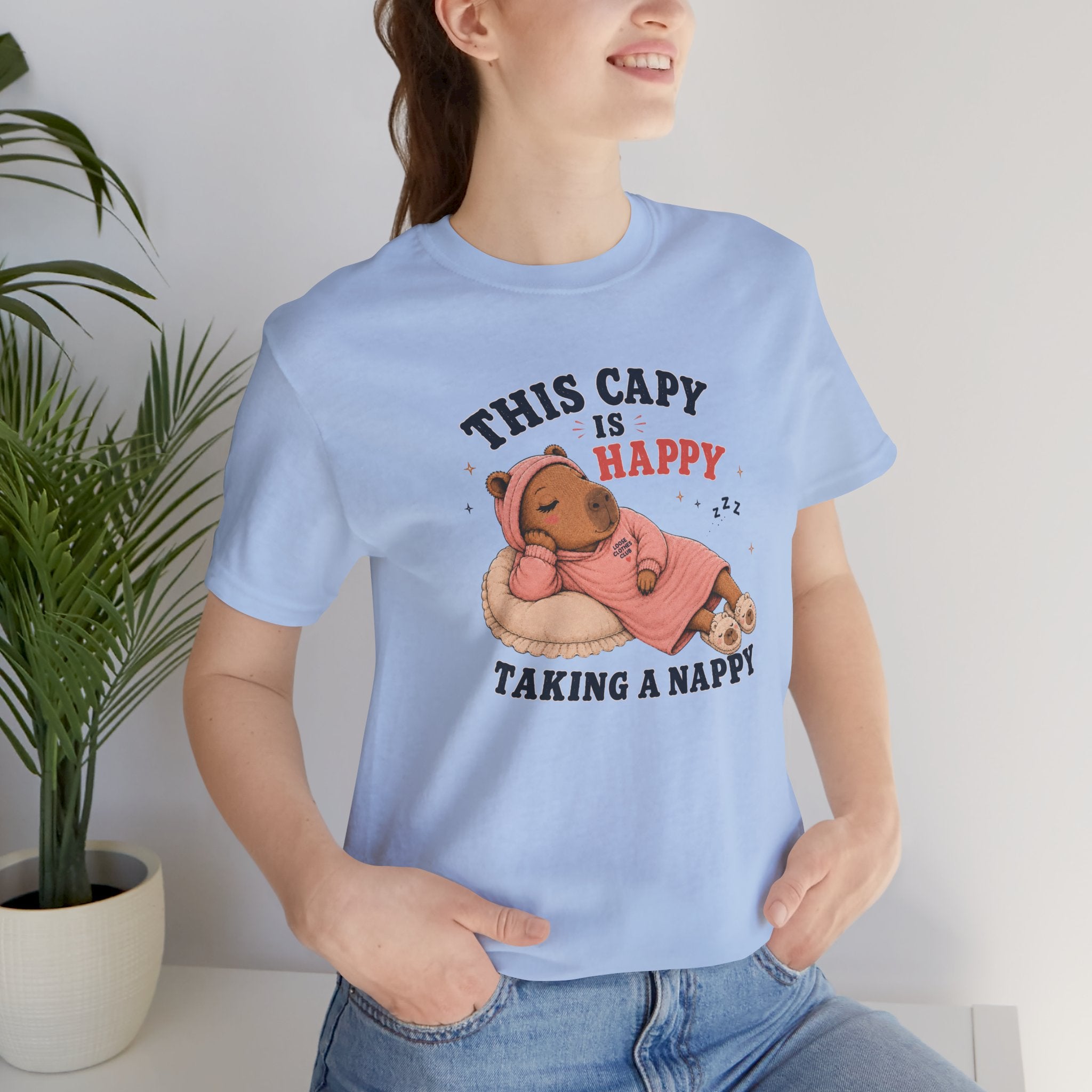 Happy Nappy Capy T-Shirt