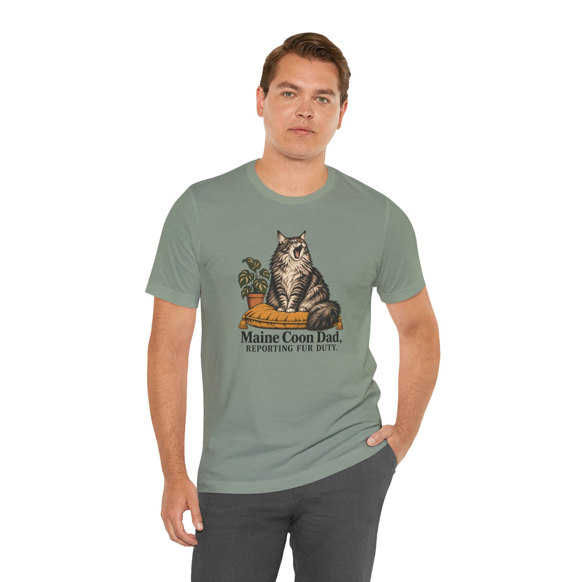 Maine Coon Dad T-Shirt