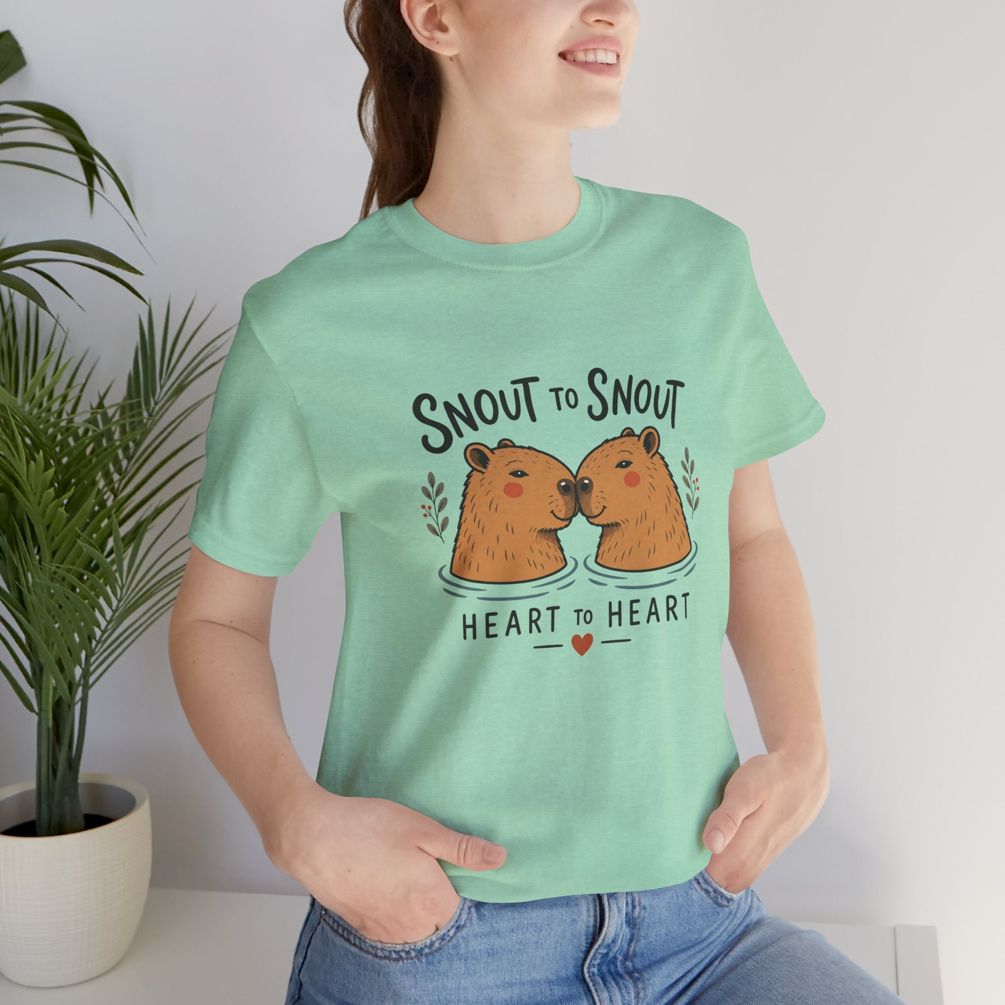 Snout to Snout, Heart to Heart T-Shirt