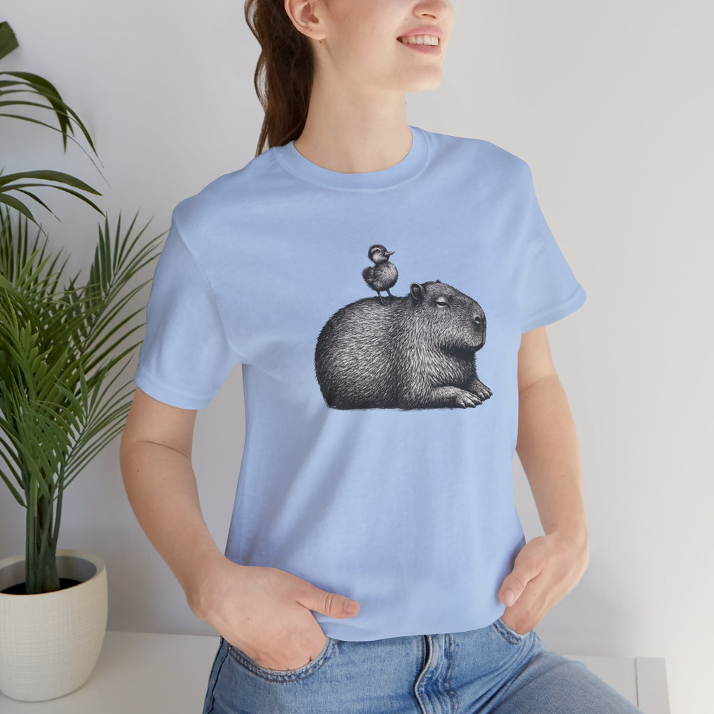 Tiny Passenger Capybara T-Shirt