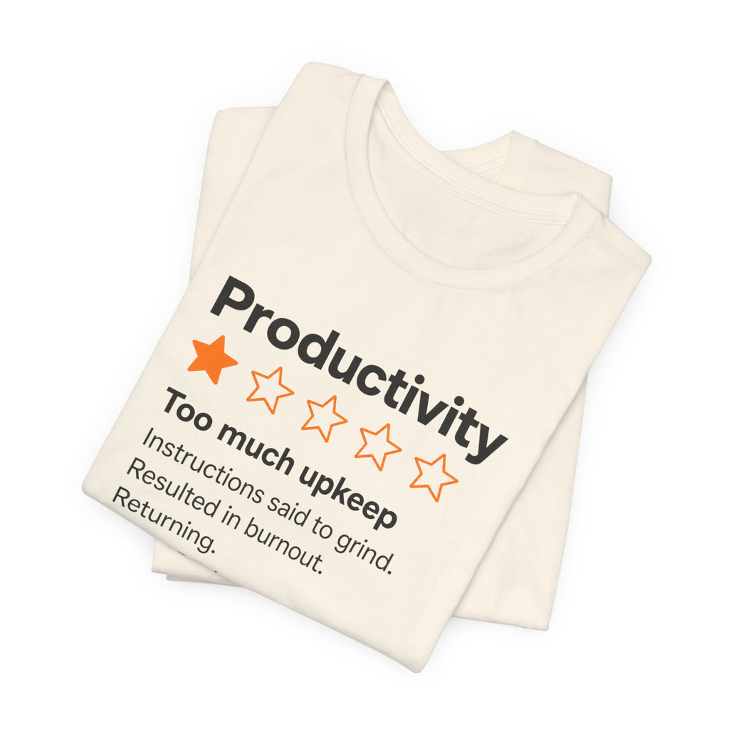 Productivity One-Star T-Shirt