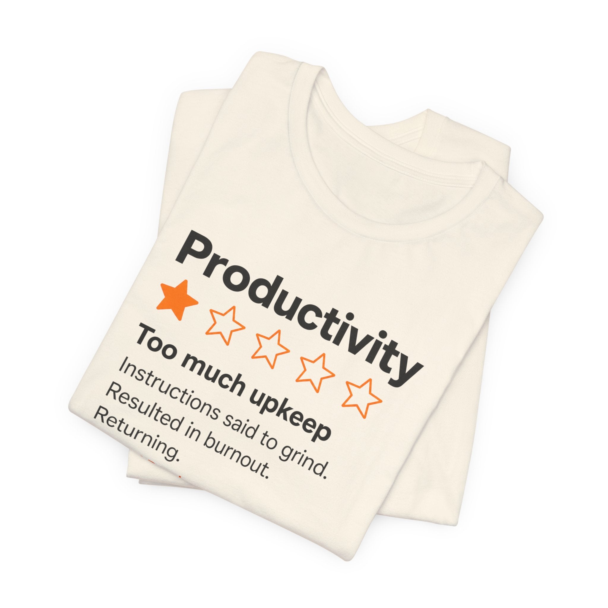 Productivity One-Star T-Shirt