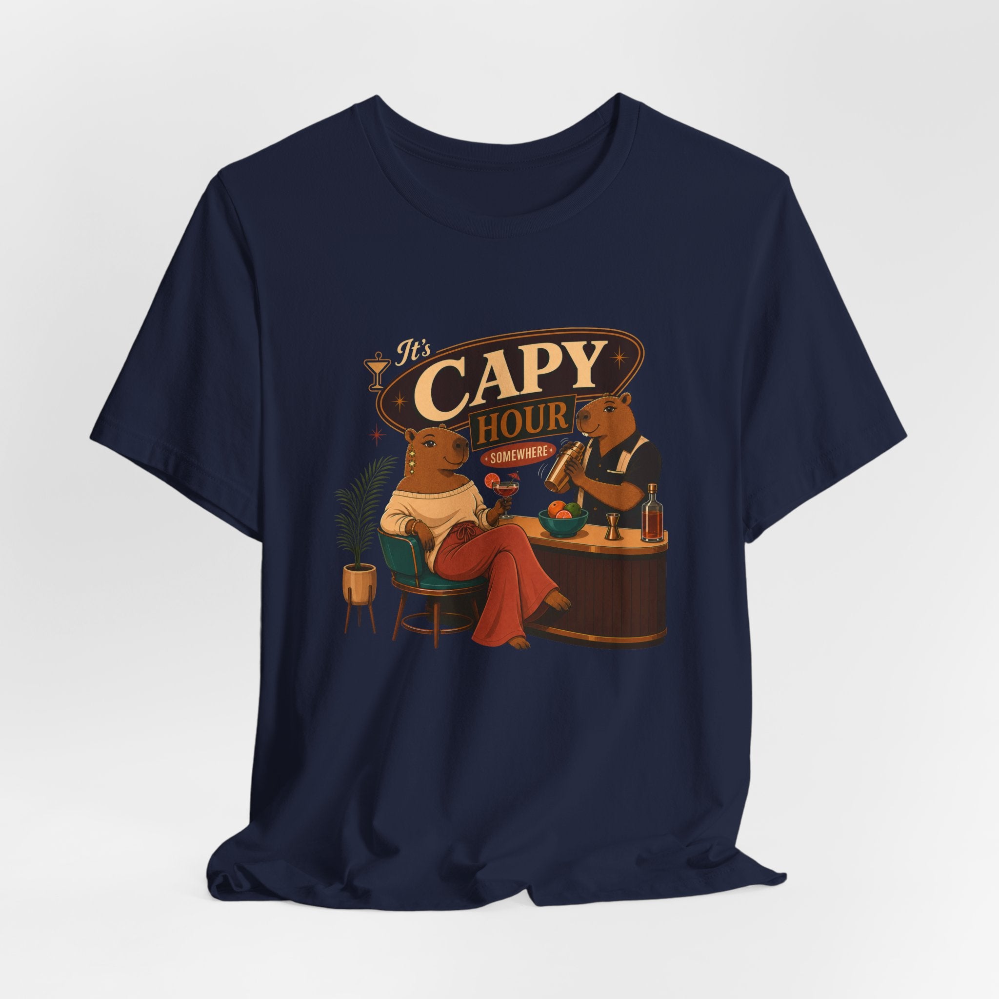 It's Capy Hour Somewhere T-Shirt