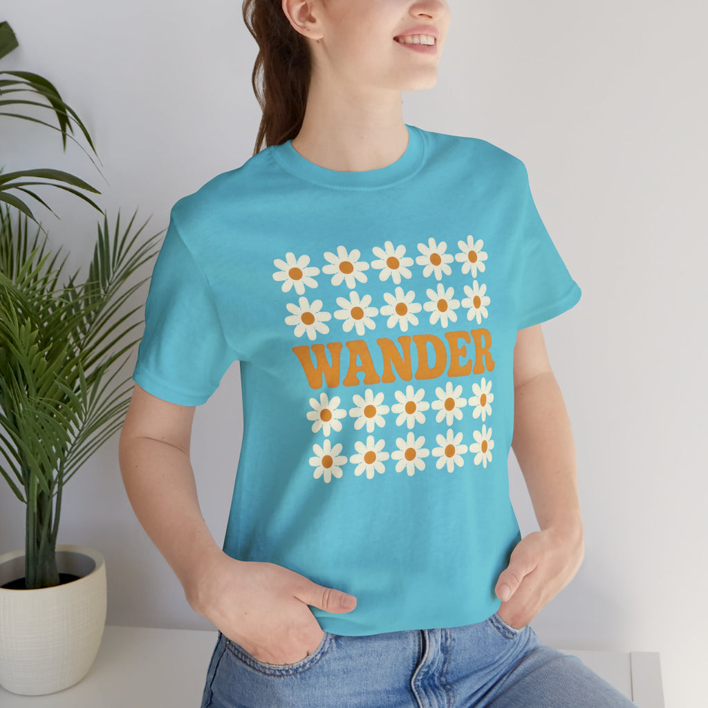 Wander Through the Daisies Short Sleeve T-Shirt