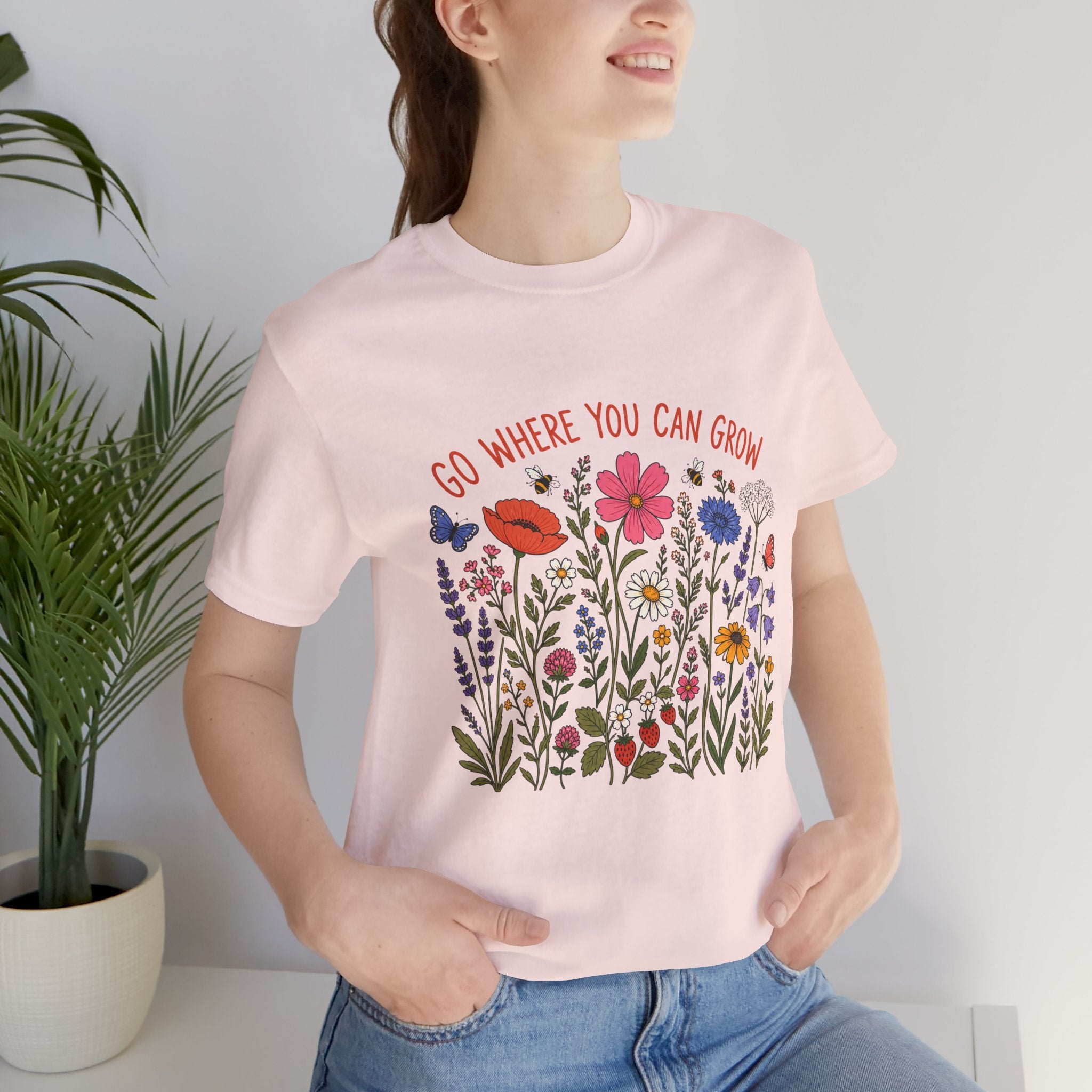 Go Where You Can Grow T-Shirt