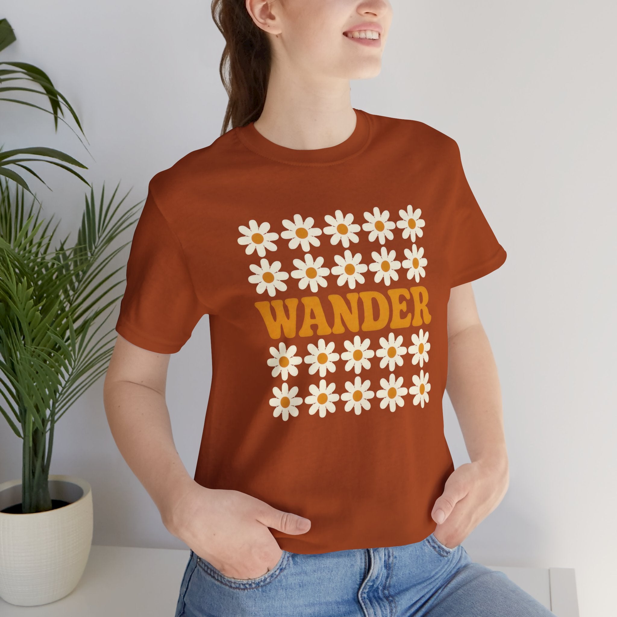 Wander Through the Daisies Short Sleeve T-Shirt