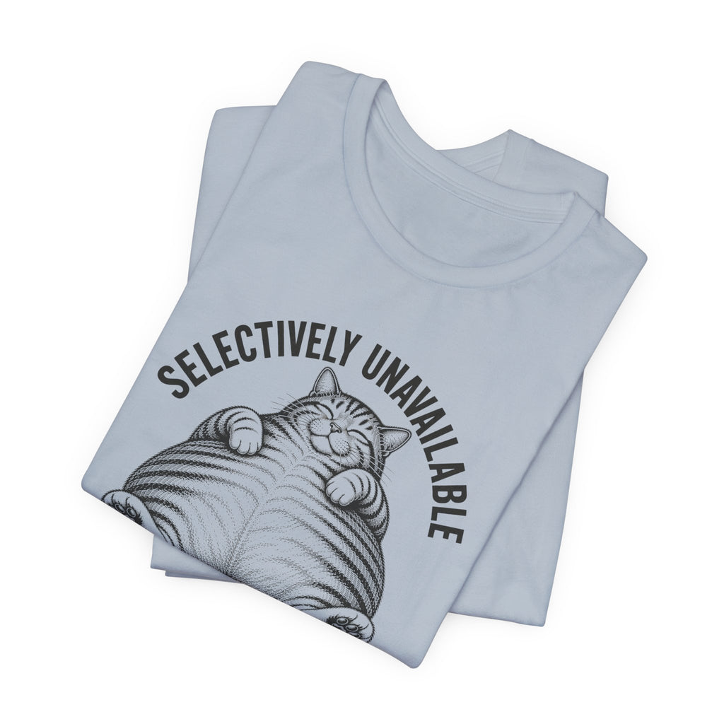 Selectively Unavailable Cat T-Shirt