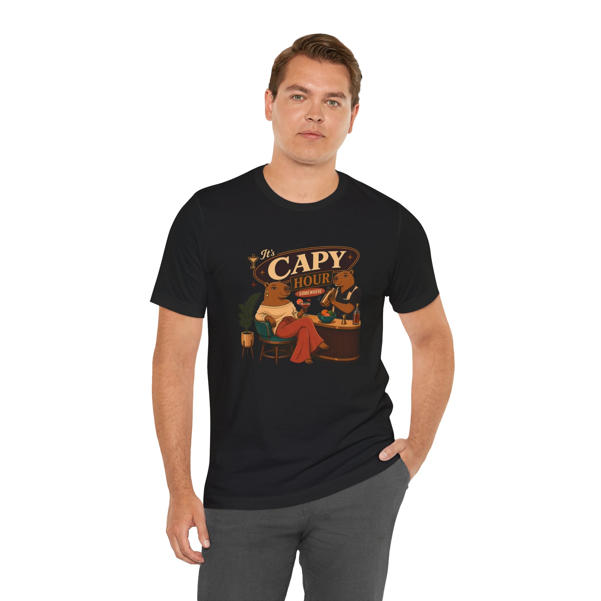 It's Capy Hour Somewhere T-Shirt