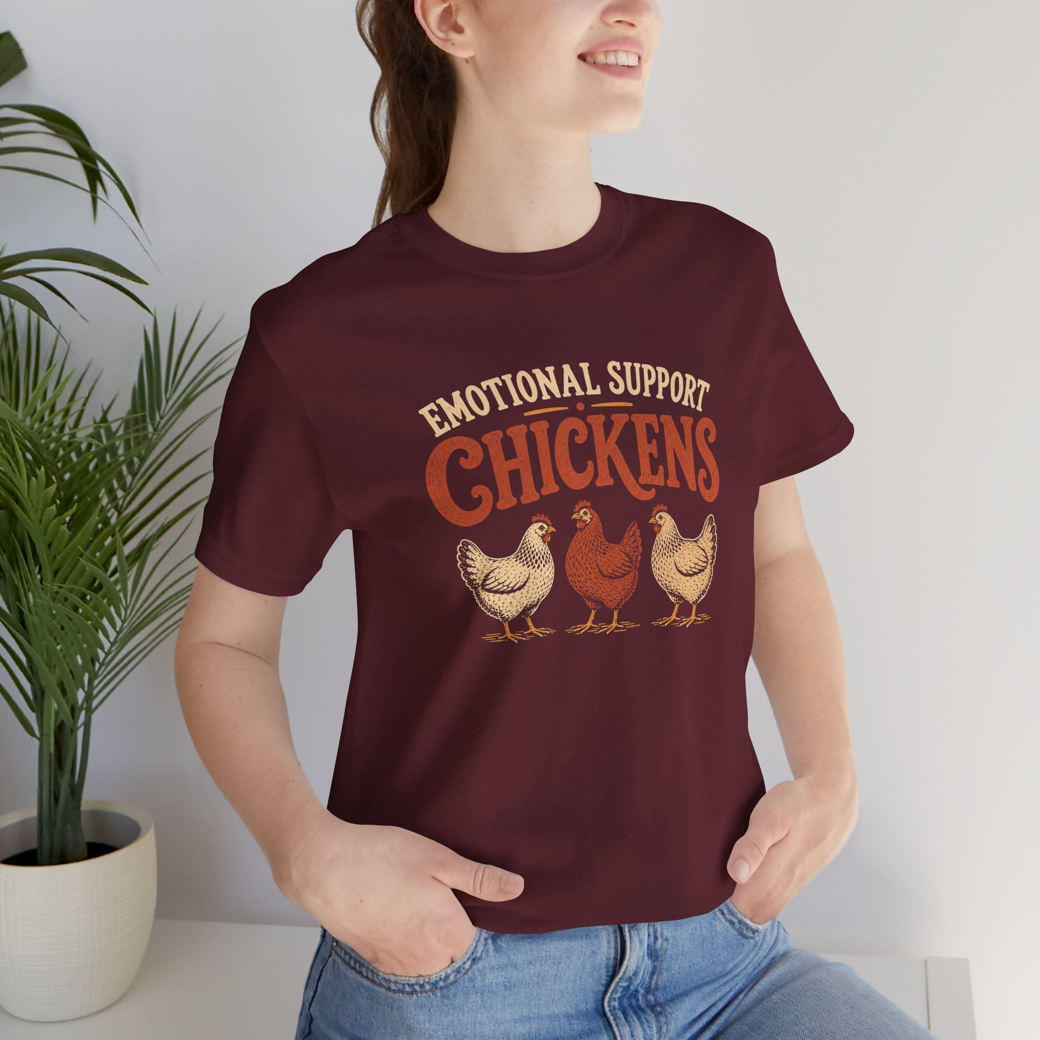 Emotional Support Chickens T-Shirt