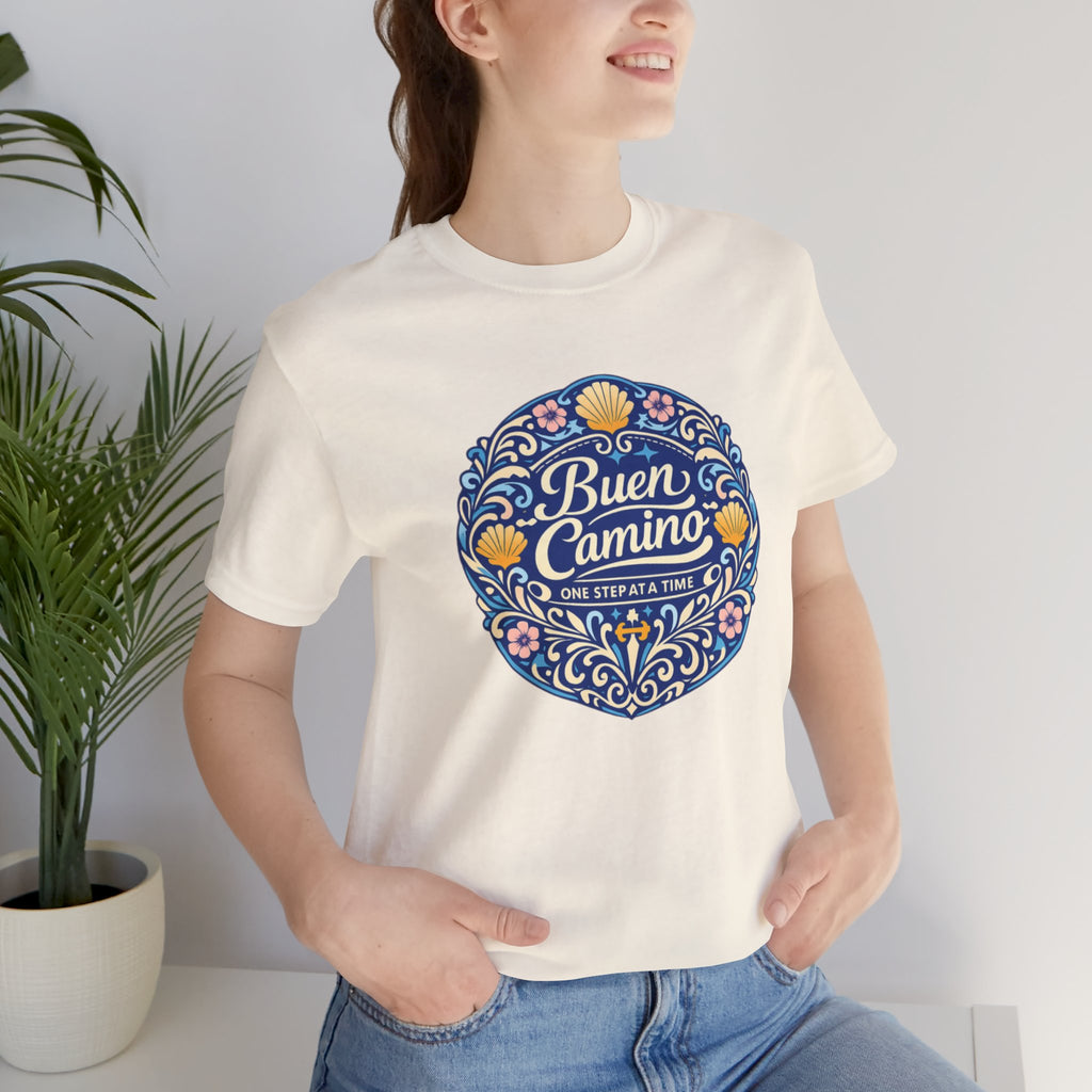 Buen Camino Badge T-Shirt