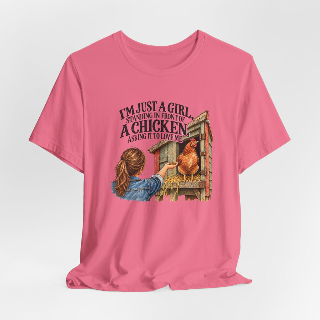 Girl and Her Chicken T-Shirt