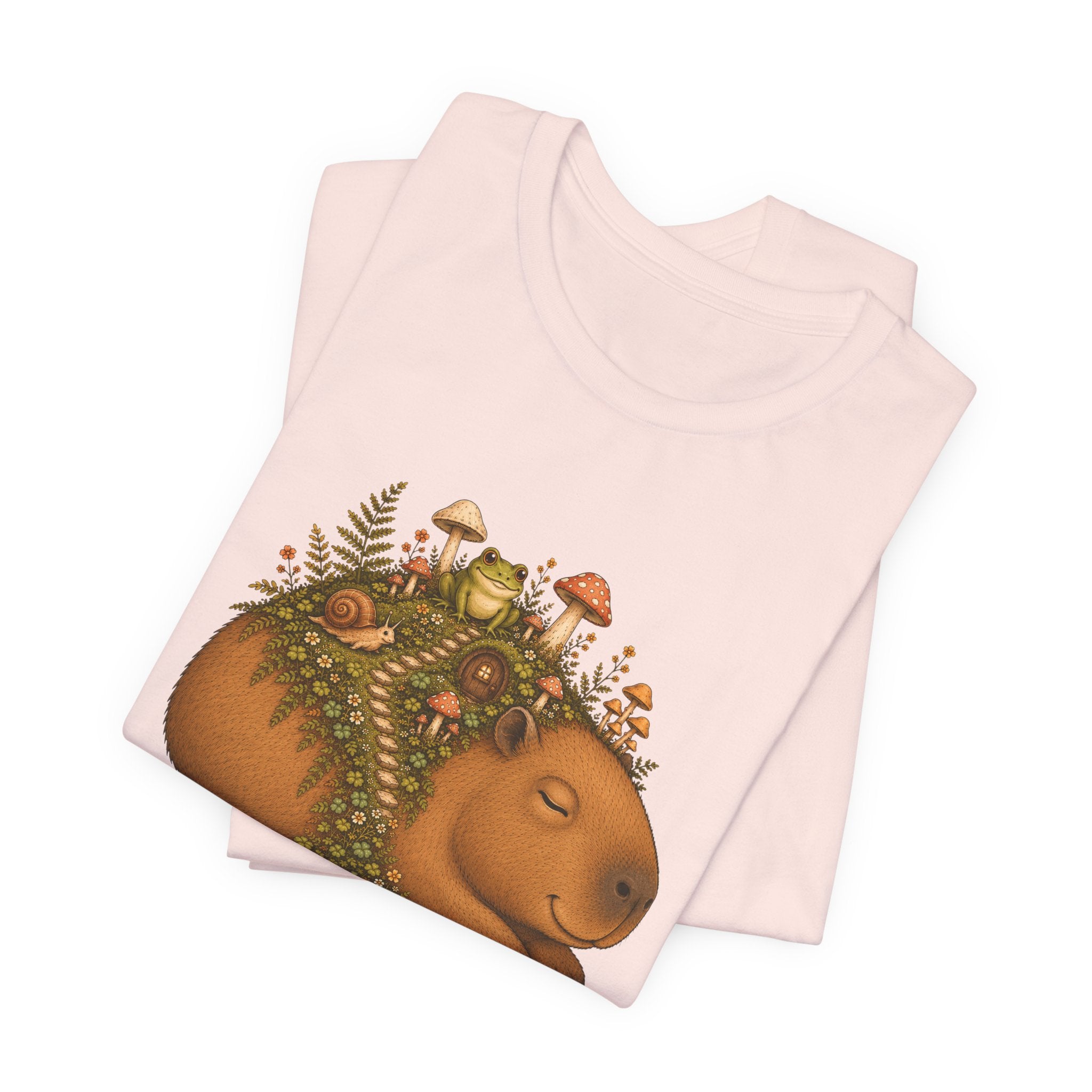 Cottagecore Capybara T-shirt
