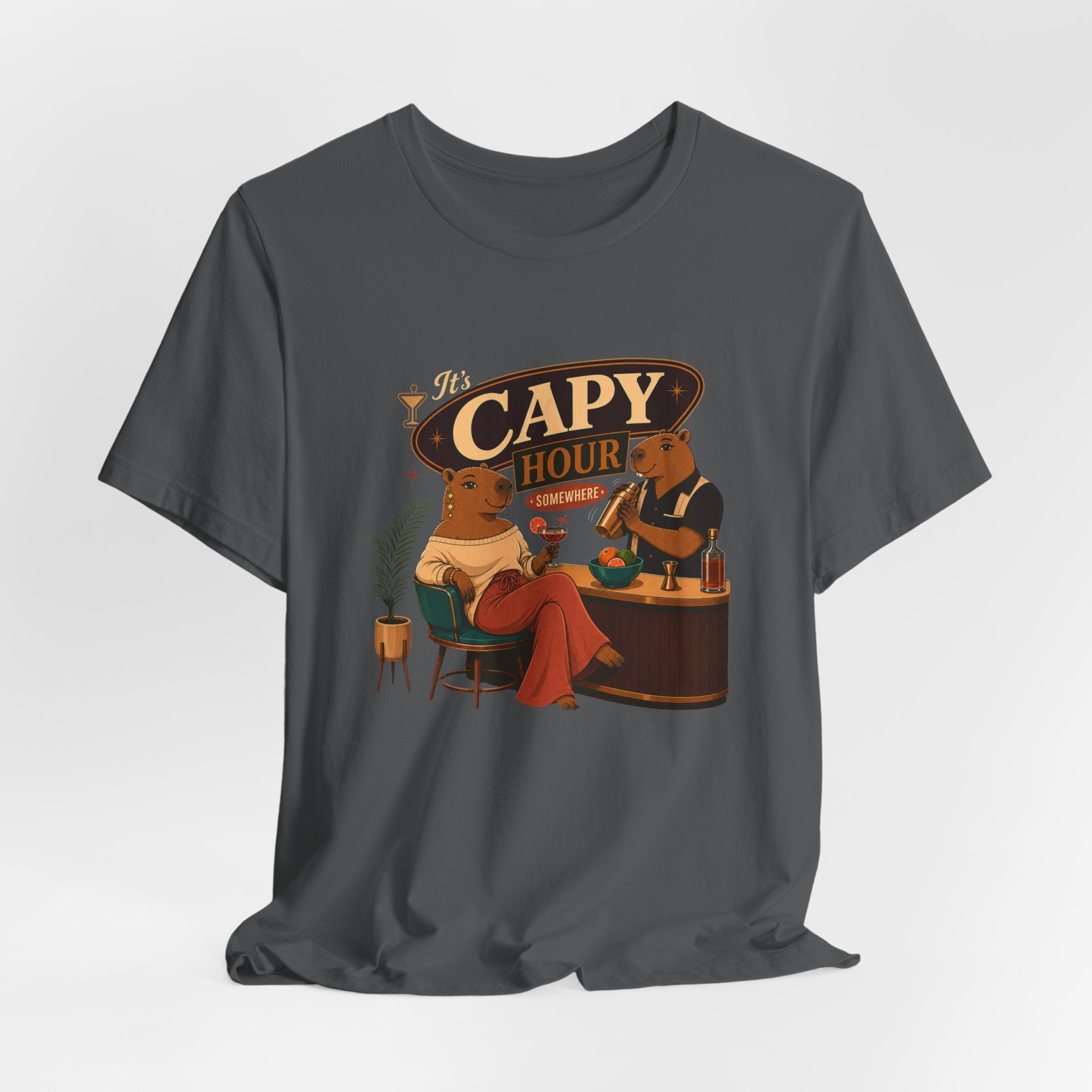 It's Capy Hour Somewhere T-Shirt
