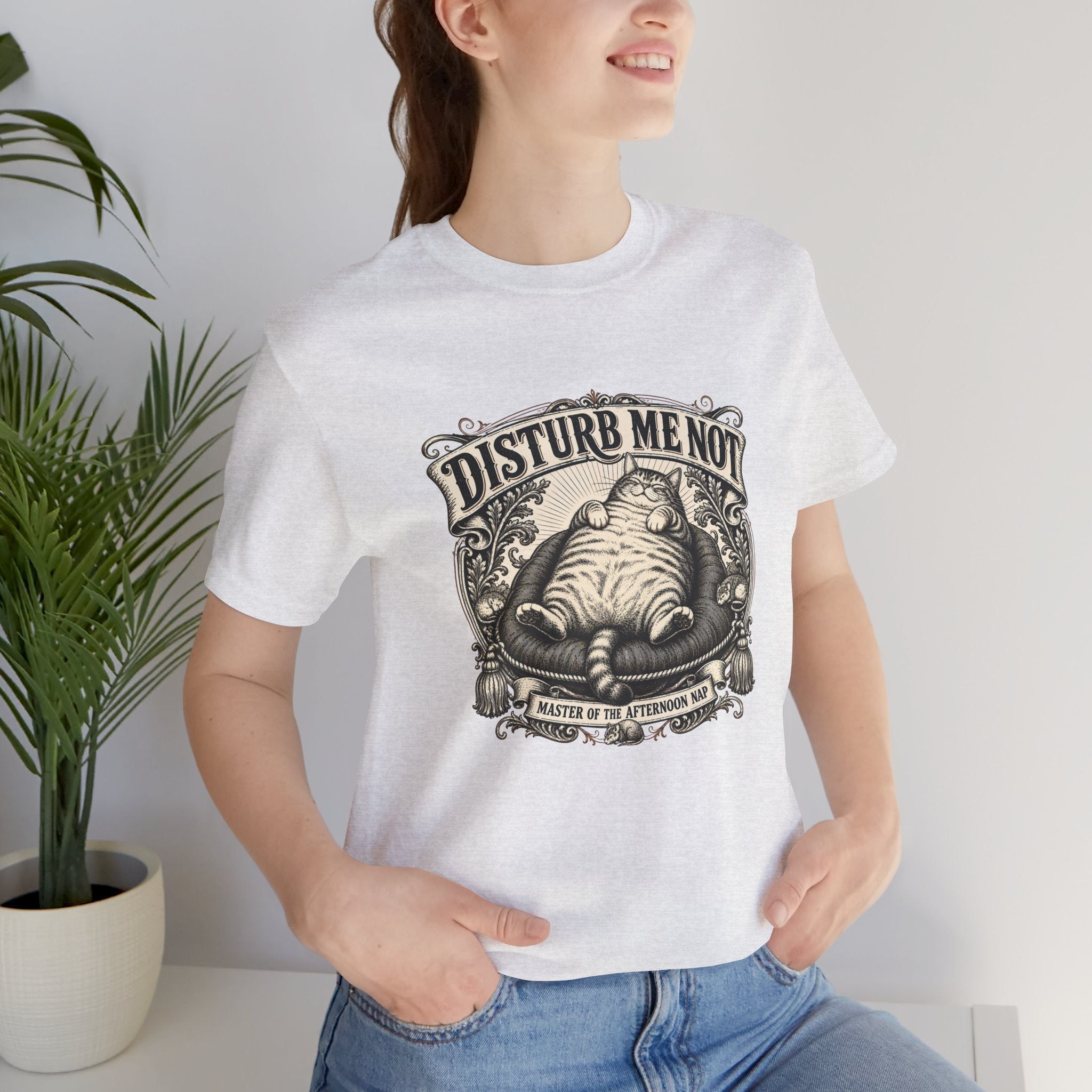 Disturb Me Not Cat T-Shirt