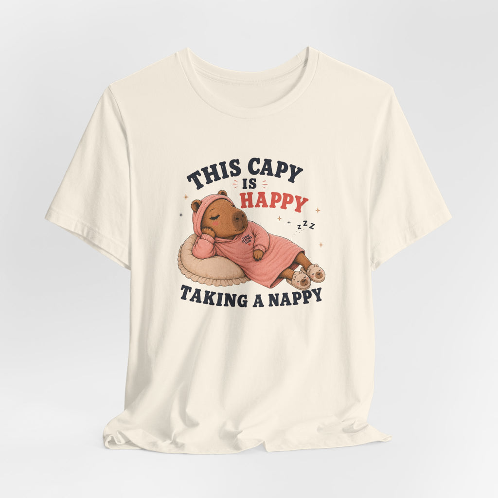 Happy Nappy Capy T-Shirt