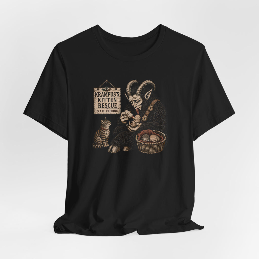 Krampus Kitten Rescue T-Shirt