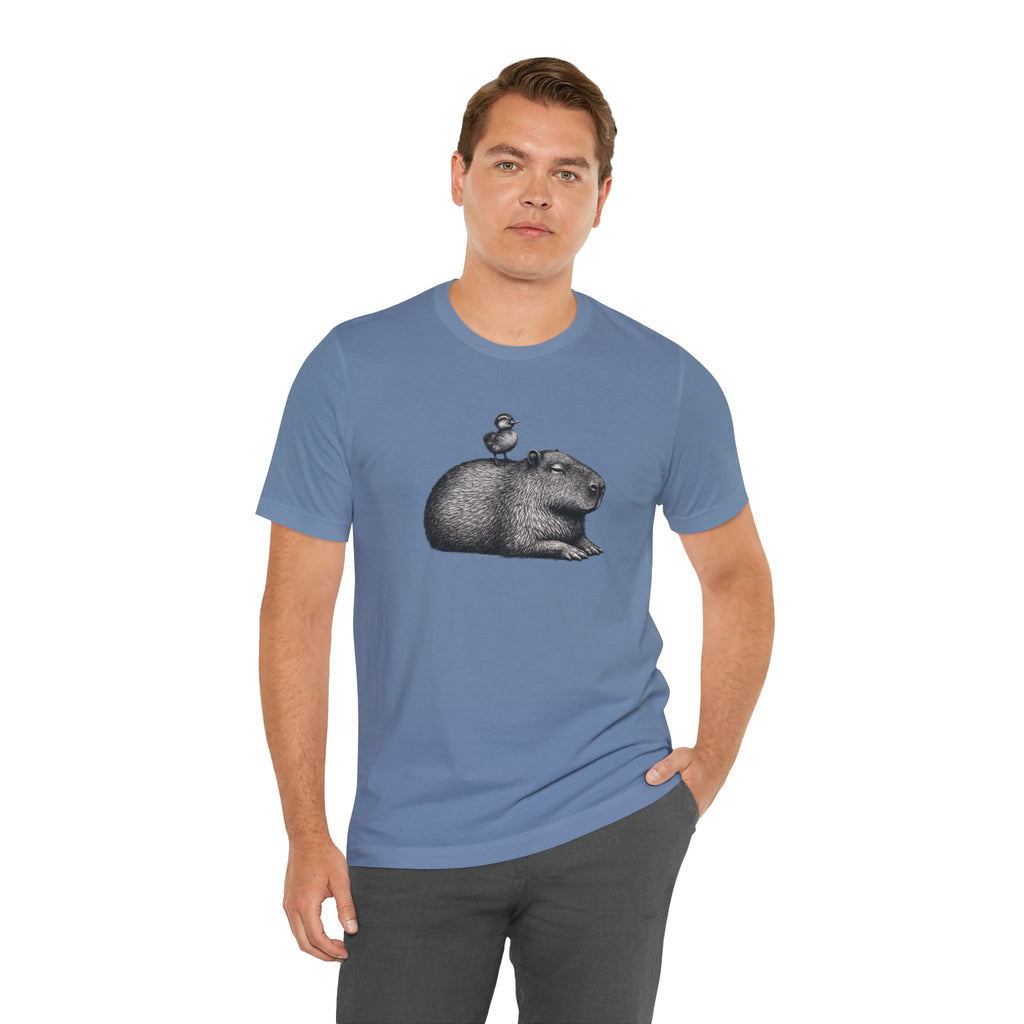 Tiny Passenger Capybara T-Shirt