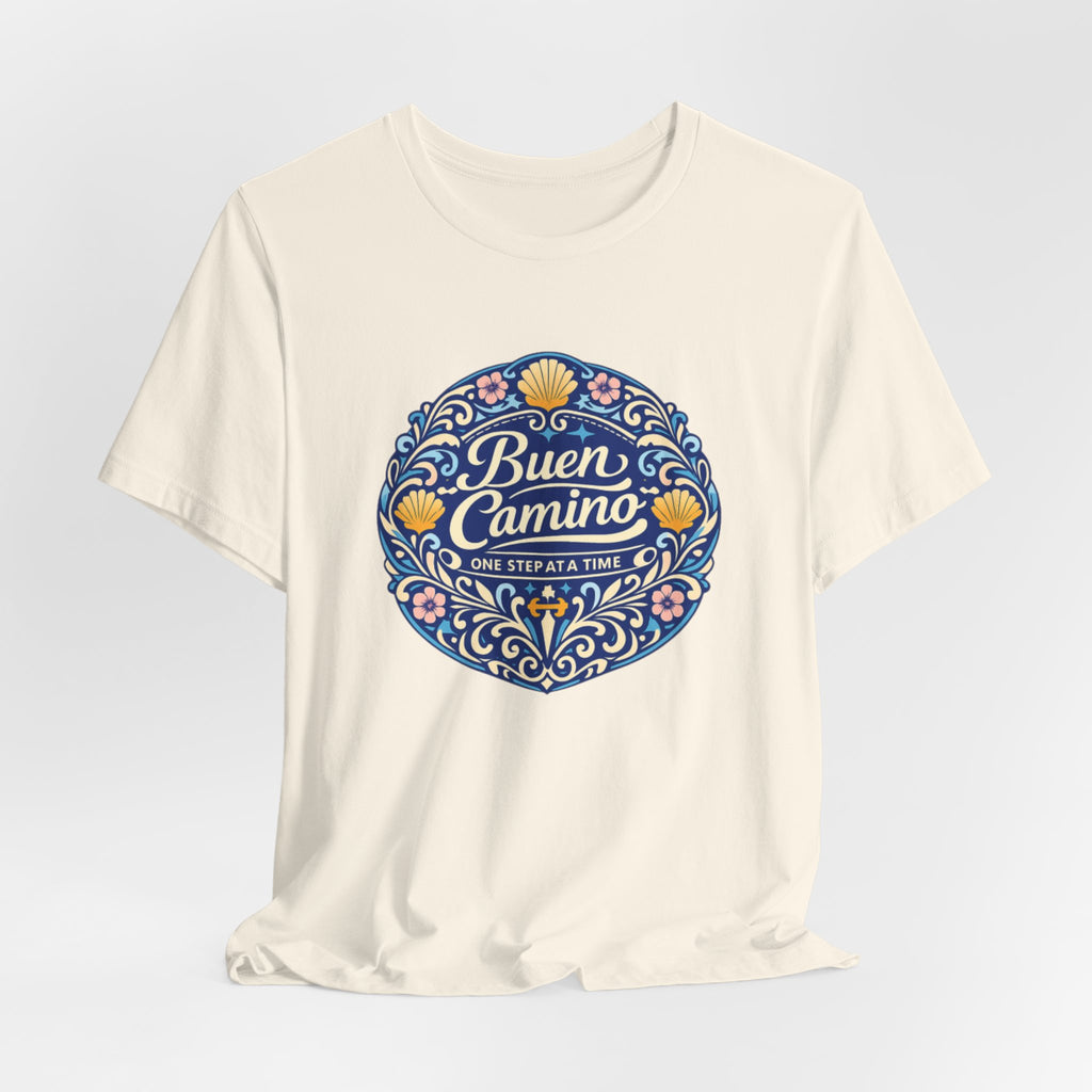 Buen Camino Badge T-Shirt