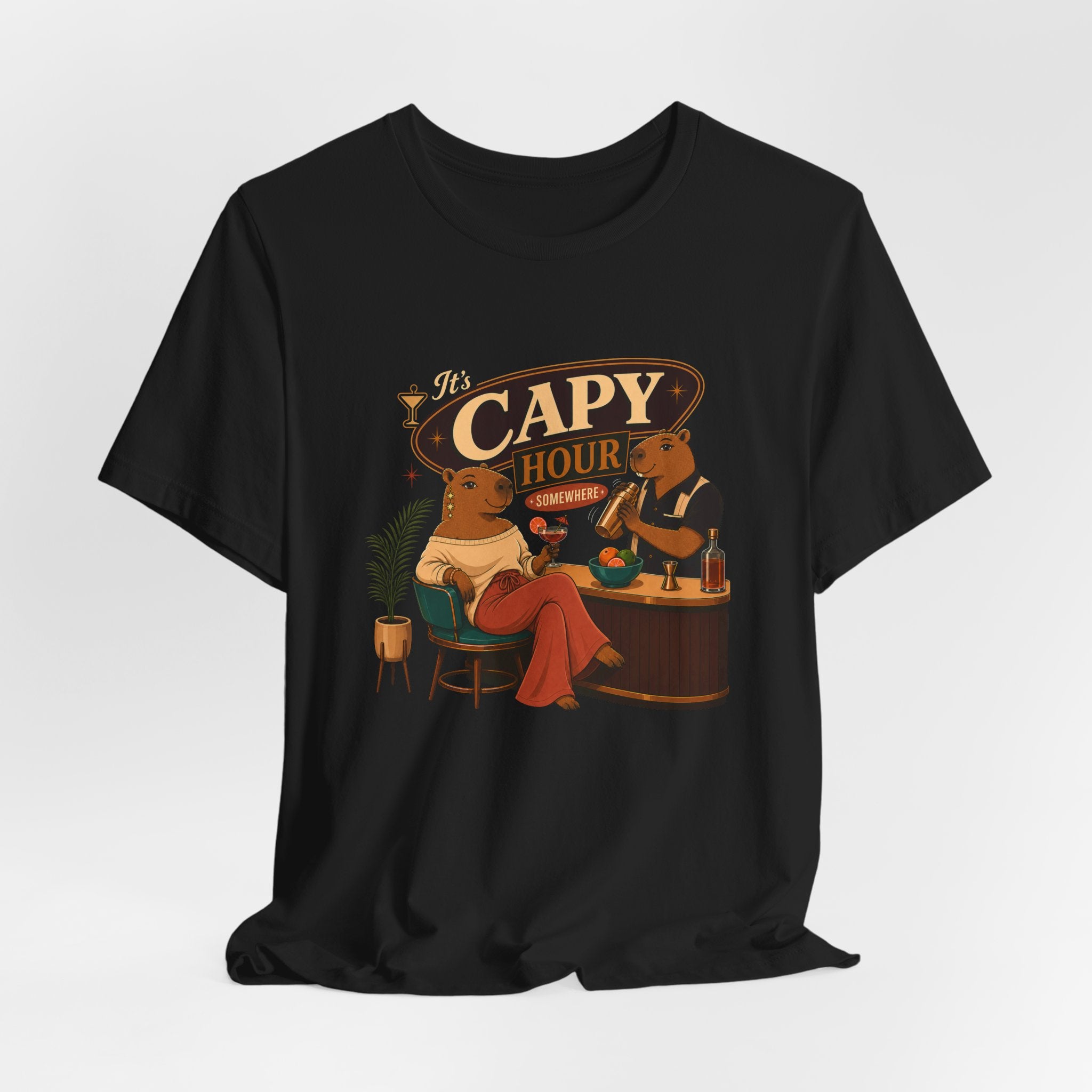 It's Capy Hour Somewhere T-Shirt