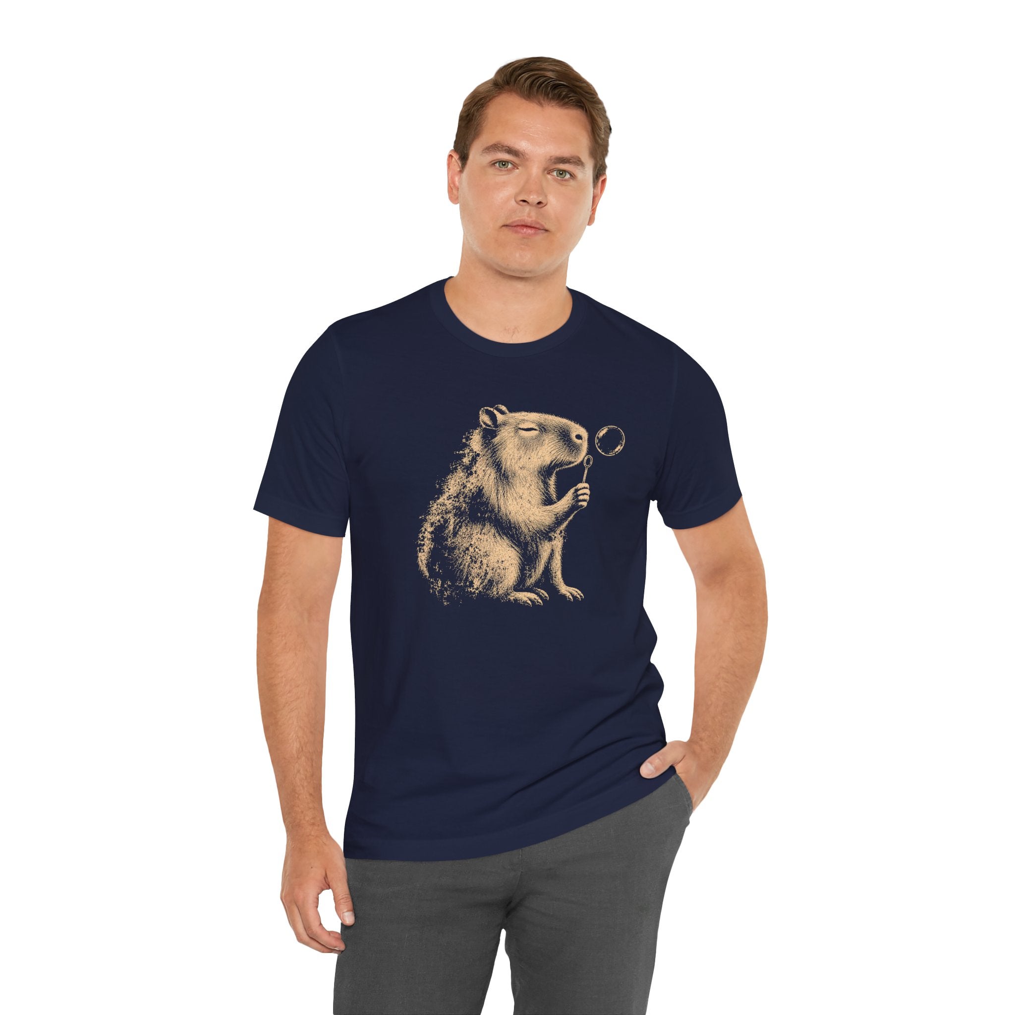 Bubble Blower Capybara T-Shirt