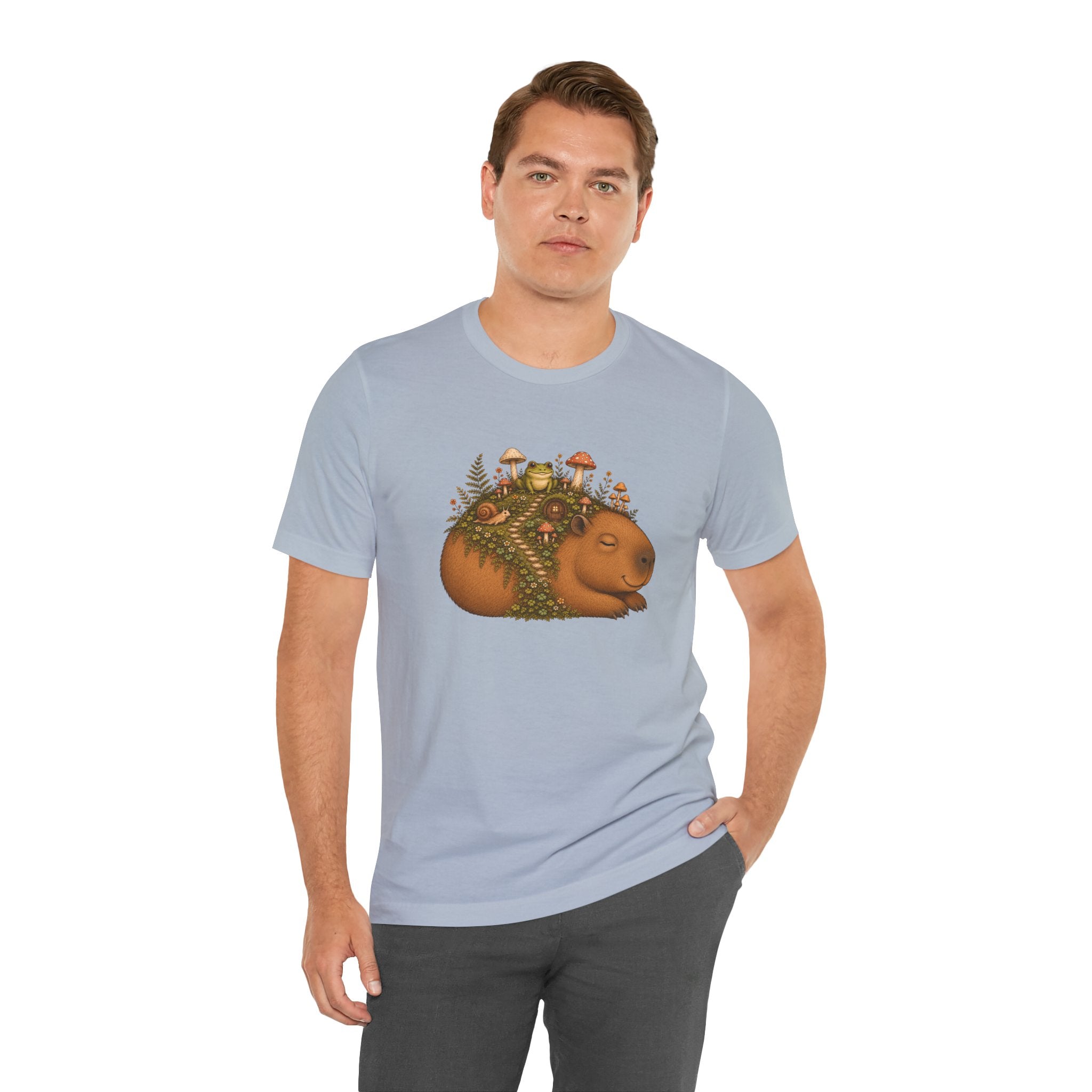 Cottagecore Capybara T-shirt