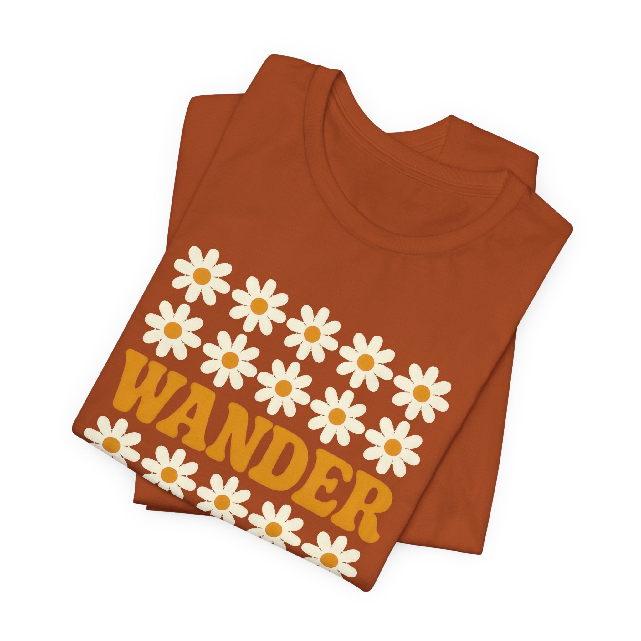 Wander Through the Daisies Short Sleeve T-Shirt