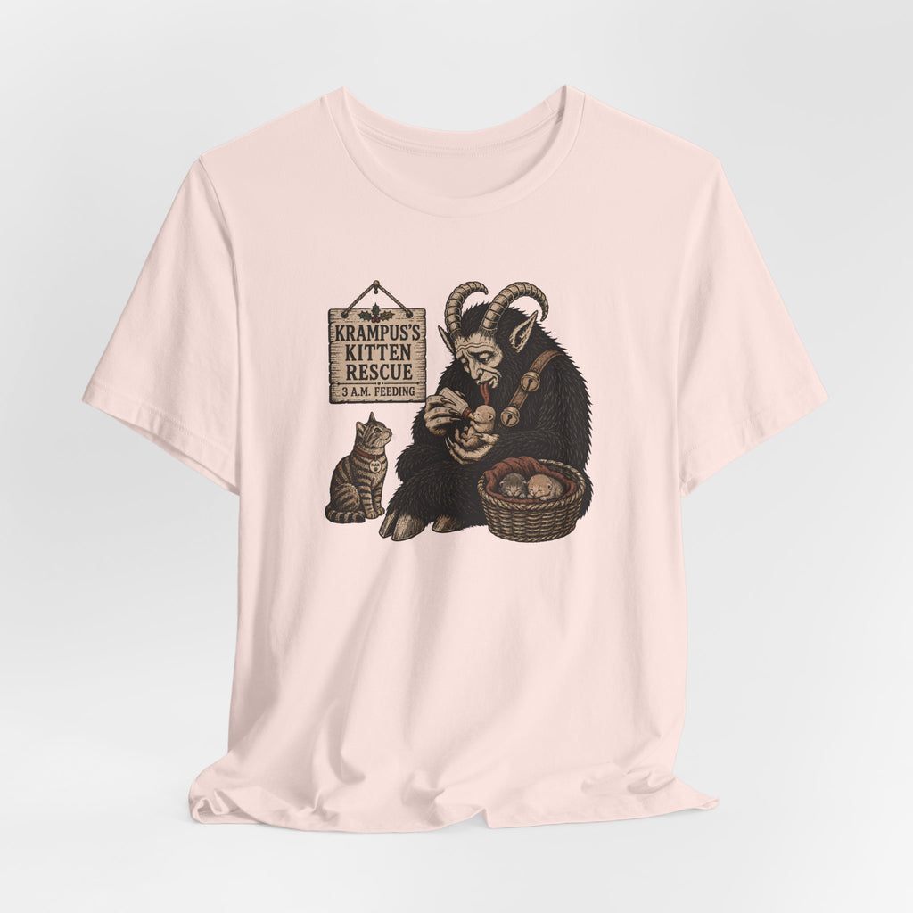 Krampus Kitten Rescue T-Shirt