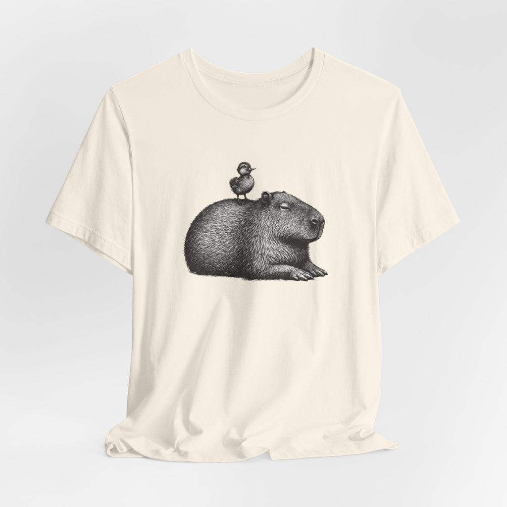 Tiny Passenger Capybara T-Shirt