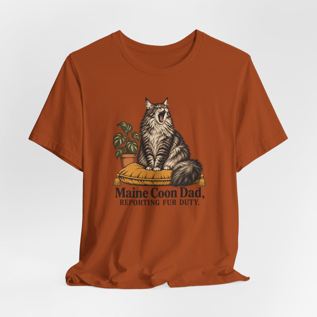 Maine Coon Dad T-Shirt