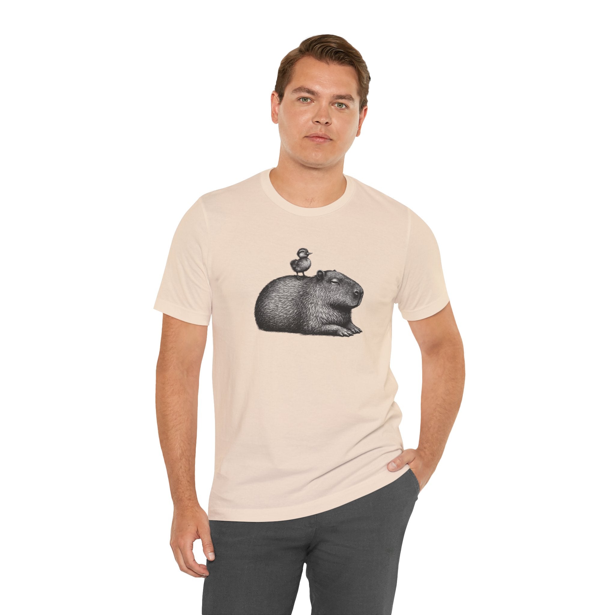 Tiny Passenger Capybara T-Shirt